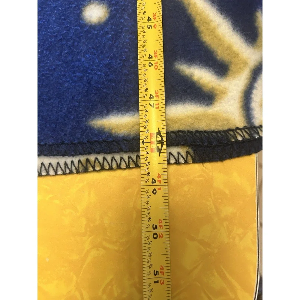 VTG 90s Y2K Celestial Fleece Throw Sun Moon Stars